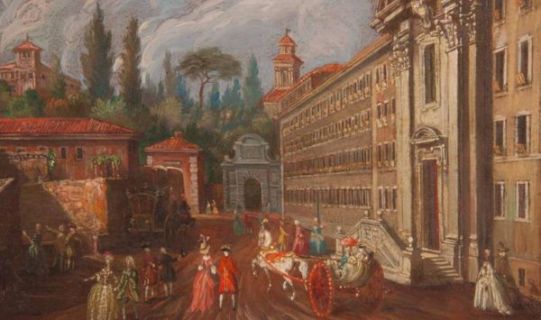 Pair of Italian 18th Century Roman Views