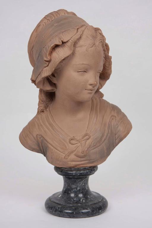 Pair of 19th Century French Terracotta Busts