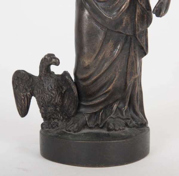 An 18th Century Figural Bronze Sculpture of Zeus