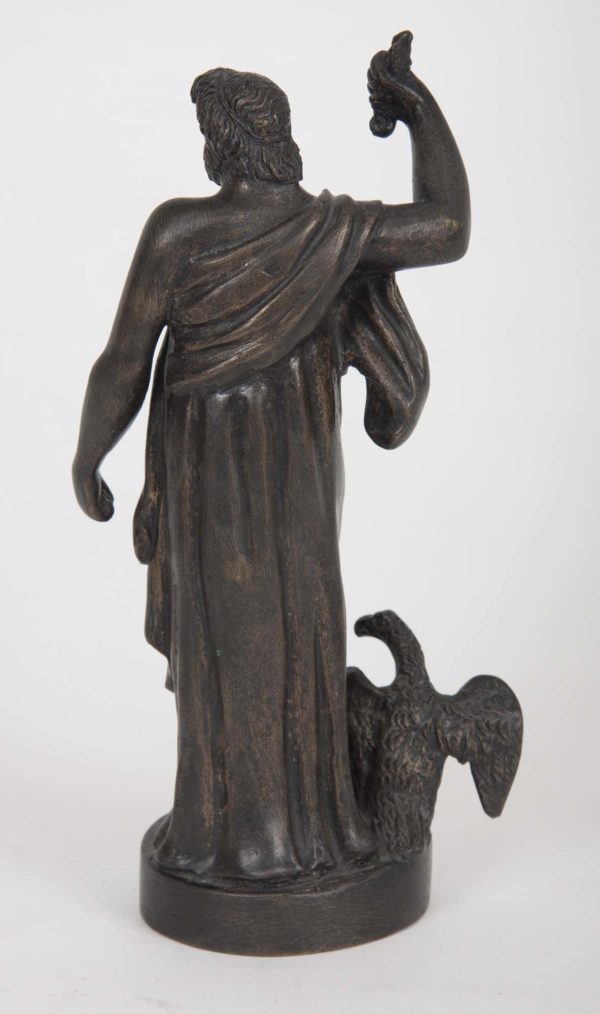 An 18th Century Figural Bronze Sculpture of Zeus