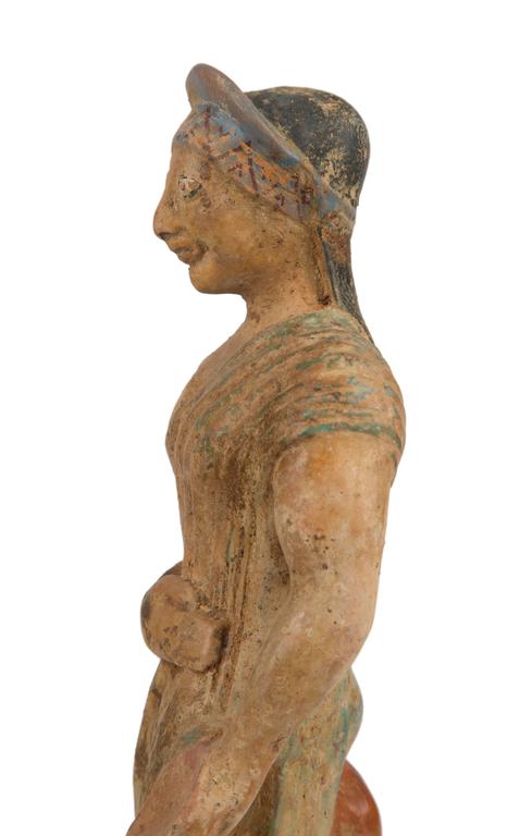 Roman Terracotta Etruscan Figure